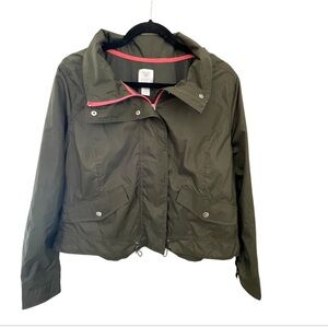 Livi Active by Lane Bryant Lightweight Dark Green Jacket - 14 - NWT